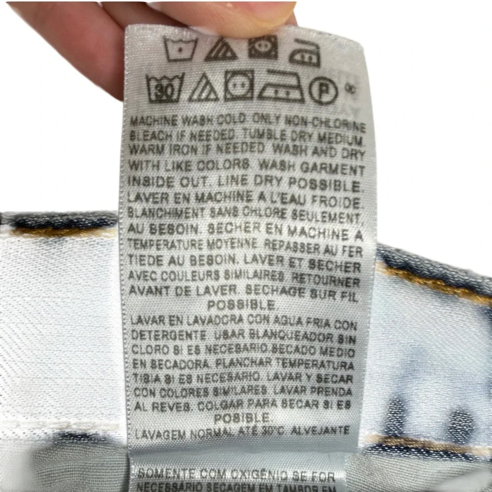 Levi's 511 Skinny Light Wash Denim Jeans Boys 12 Regular